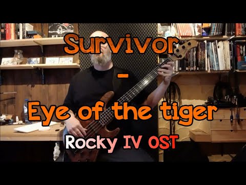 219 Survivor Eye of the tiger bass cover Rocky IV OST