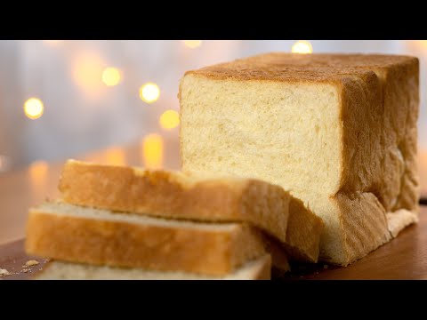 Easy Sandwich Bread/No Machine & No-Knead/Water Roux (Tangzhong)🍞免揉汤种三文治吐司 | 免机器、超简单又不累就能做出云朵般柔软的手面包