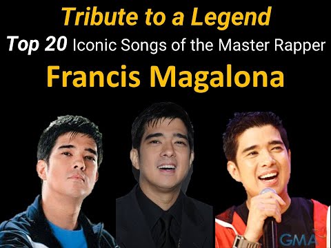 Top 20 Iconic Songs of the Master Rapper Francis Magalona | Tribute to a Legend