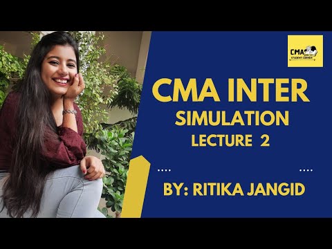 CMA inter | simulation part 2 | Study material solution | illustration 13 ,14 ,15,18 |