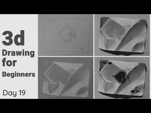 3D Drawing Technique for Beginners || Drawing for Beginners - Day 19  || 100 Days Challenge