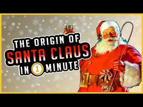 The Origin of Santa Claus In 1 Minute