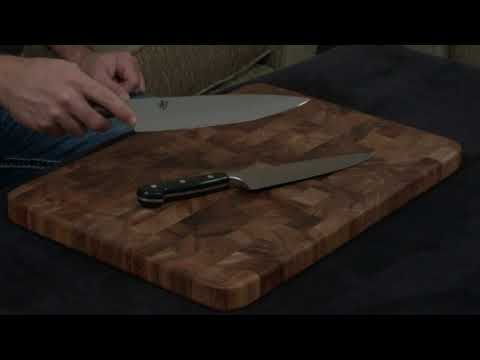 Shun Premier vs Zwilling Professional S — Chef's Knife