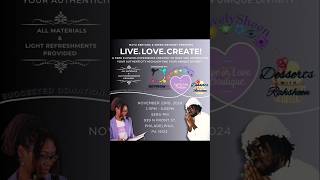 Live Love Create is coming to Philadelphia on November 23rd!  #CreativeCommunity #PhiladelphiaEvents