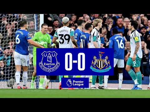 EVERTON 0-0 NEWCASTLE | Premier League highlights