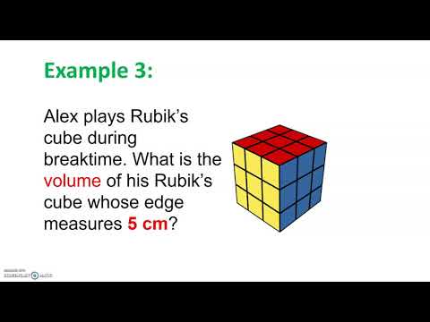 Volume of a Cube - Grade 6