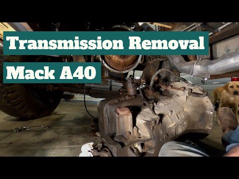 Cummins Swap - Ripping out the Allison | Mack A40 | Part 3