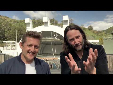 Keanu Reeves reunites with Alex Winter to announce Bill & Ted 3