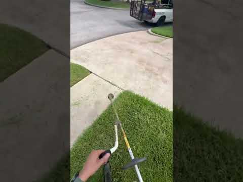 Lawncare POV #trimming #lawnedging #lawncare