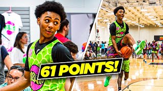 Shiftiest Guard in The Nation Dropped 61 POINTS At The MSHTV Camp!