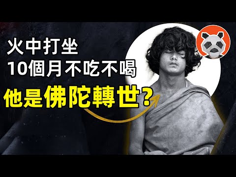 【火中打坐】2005年尼泊爾驚現釋迦摩尼佛轉世者，打坐10個月不吃不喝，真相如何？【🐼熊貓周周】