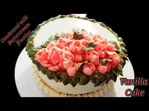 Mom's Birthday Special - Vanilla Cake with Buttercream Frosting