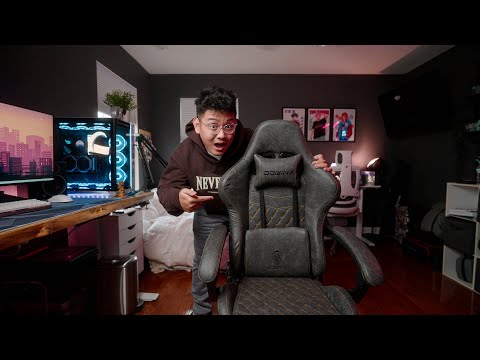 NEW CHAIR FOR THE DREAM ROOM!? | Dowinx Gaming Chair Review