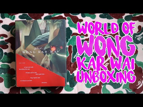 World of Wong Kar Wai Criterion Unboxing