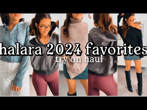 one of my best hauls of 2024... || HALARA 2024 FAVORITES😍 + the best Halara Black Friday picks!