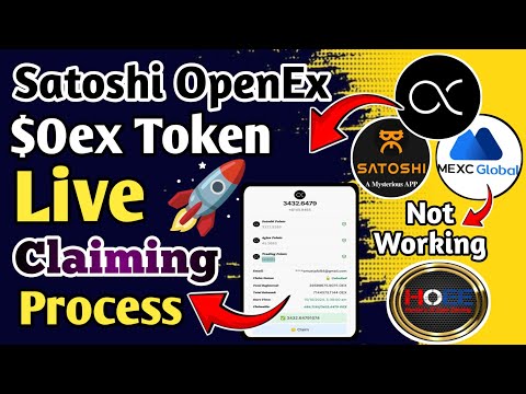 💯 $OEX Token Claiming Process/MEXC GLOBAL Exchange Not Open Update/How to Sale $OEX Token/OEX Update