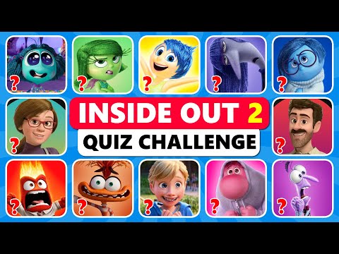 INSIDE OUT 2 Quiz 🎬🔥 40 Fun Inside Out 2 Questions!