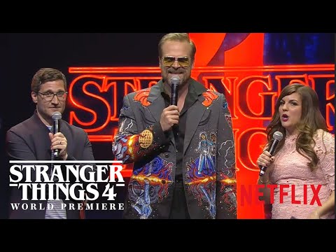 David Harbour | Stranger Things 4 | World Premiere | Netflix