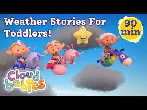 Thunderstorms Are Fun! ⛈️ Weather Stories For Preschoolers With The Cloudbabies : Learn Geography