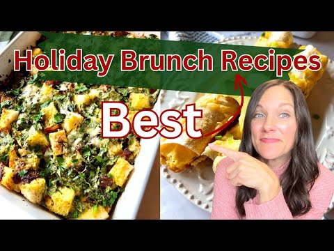 BEST BREAKFAST RECIPES | HOLIDAY BRUNCH RECIPES | BREAKFAST CASSEROLES | EASY BRUNCH IDEAS