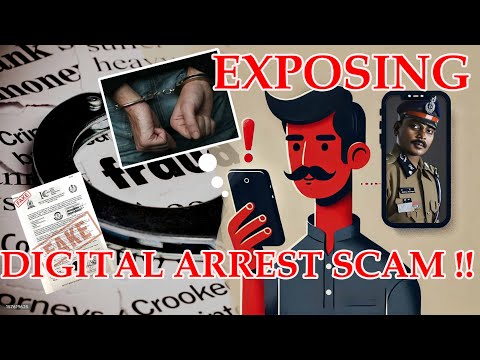 Digital Arrest Scam Exposed How to Protect Yourself from Online Fraud! #digitalarrestscam