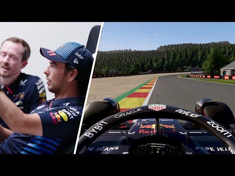 Checo Takes On The Longest Track In F1 | Oracle Virtual Laps