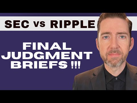 Jeremy Hogan on Final Judgment Briefs in Ripple v. SEC case. Finally! Surprise Surprise.