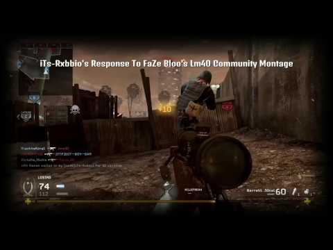 FaZe Bloo's Lm40 Community Montage Response - Mwr @FazeBloo