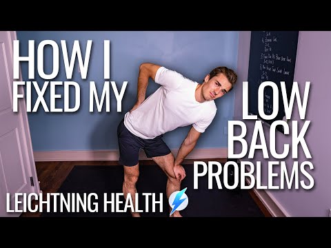 HOW I FIXED MY LOW BACK PROBLEMS (SI Joint Dysfunction)| PRIDEFIT