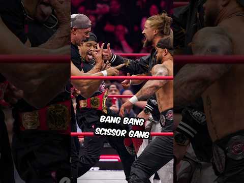 SHOOTING FROM THE HIP : The Bang Bang Scissor Gang ! #aew #wwe #shortsfeed #tna #shortsfeed #short