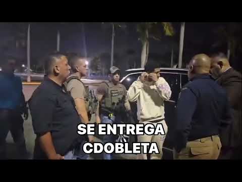 CDOBLETA SE ENTREGA A LA POLICÍA 😱😳