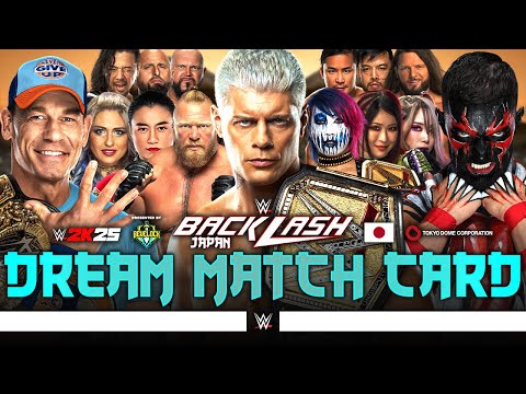 WWE Backlash Japan - Dream Match Card | Bevelock