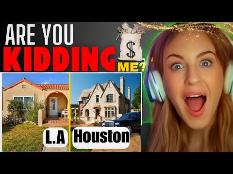 What $500,000 Gets You in the USA - Irish Girl Reacts 💵 😱