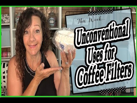 Unconventional Uses for Coffee Filters