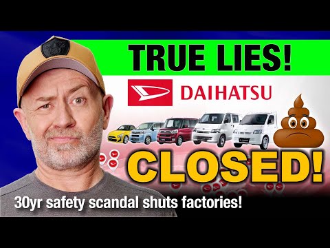 Daihatsu shuts factories after 30-year safety scandal! | Auto Expert John Cadogan