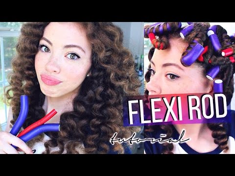 Flexirods Tutorial for Curly Hair