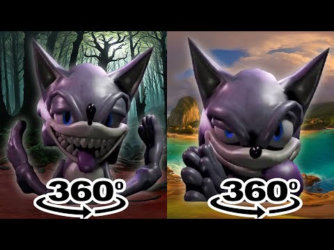 Freaky Sonic Meme vs Sonic 2017 X Rizz 360º