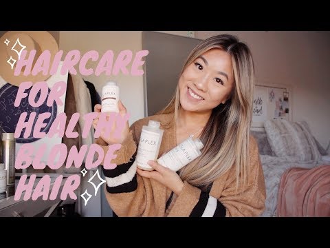 Haircare Routine for Healthy Blonde Hair | Marisa Kay