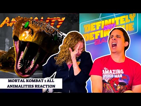 Mortal Kombat 1 All Animalities Reaction