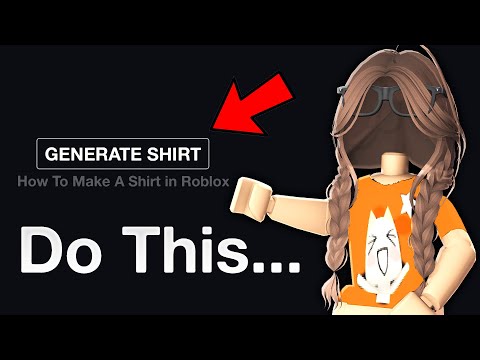 How To Make a SHIRT in ROBLOX... (Working 2024)