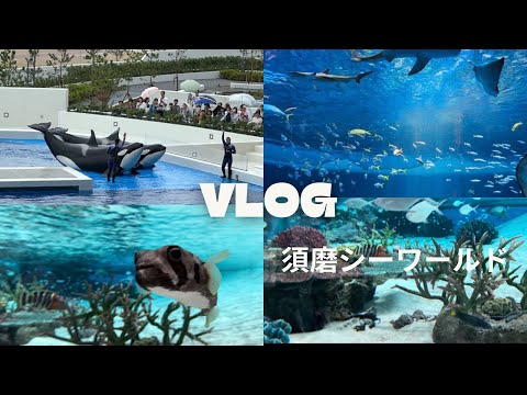 大人気‼️✨話題の‼️【須磨シーワールド】へお出かけVlog🐠🫧‪🐬