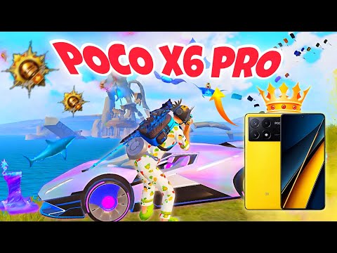 Power of poco x6 pro 🔥 hard aggressive gameplay 🔥