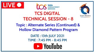 TCS DIGITAL 2021 | LIVE TECHNICAL TRAINING SESSION - 8 #tcsdigital