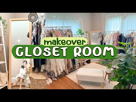 Room Makeover แต่งห้องเสื้อผ้าง่ายๆในงบประหยัด✨🔨 บอกพิกัดครบ | Holidear