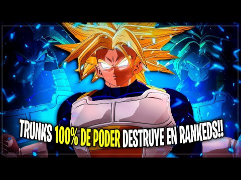 ANIQUILACIÓN en RANKEDS con TRUNKS 100% de PODER!! DRAGON BALL SPARKING! ZERO