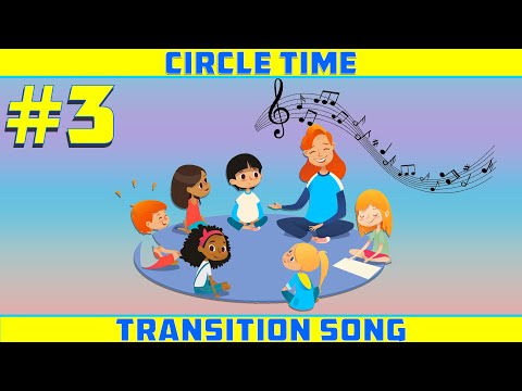 Circle Time Transition Song for Preschool: Criss Cross Applesauce Song for pre-k and kindergarten