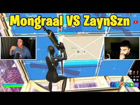 Mongraal & Letshe VS ZaynSzn & Pinq 2v2 TOXIC Boxfights!