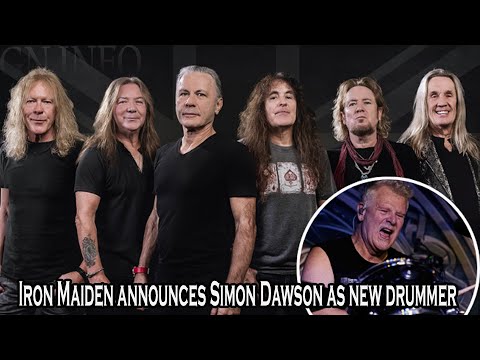 Iron Maiden announces Simon Dawson as new drummer, succeeding Nicko Mcbrain after 42 years