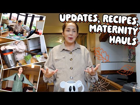 New House Updates, Autumnal Cooking, Maternity Haul | Vlog October 2024