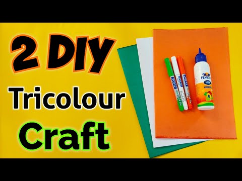 2 Easy Independence Day Craft Ideas ❤️🇮🇳  Independence Day band making | 15th august special craft